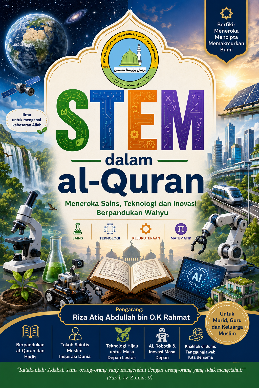 STEM dalam al-Quran:  Meneroka Sains, Teknologi dan Inovasi Berpandukan Wahyu